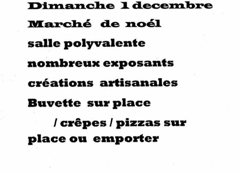 Marché de Noël